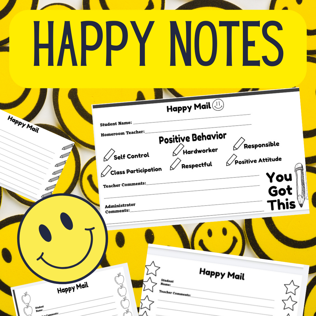 Happy Mail - Positive Notes For Students