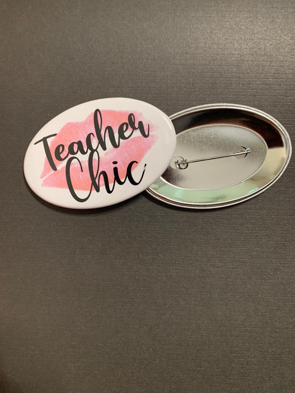 Teacher Chic Button