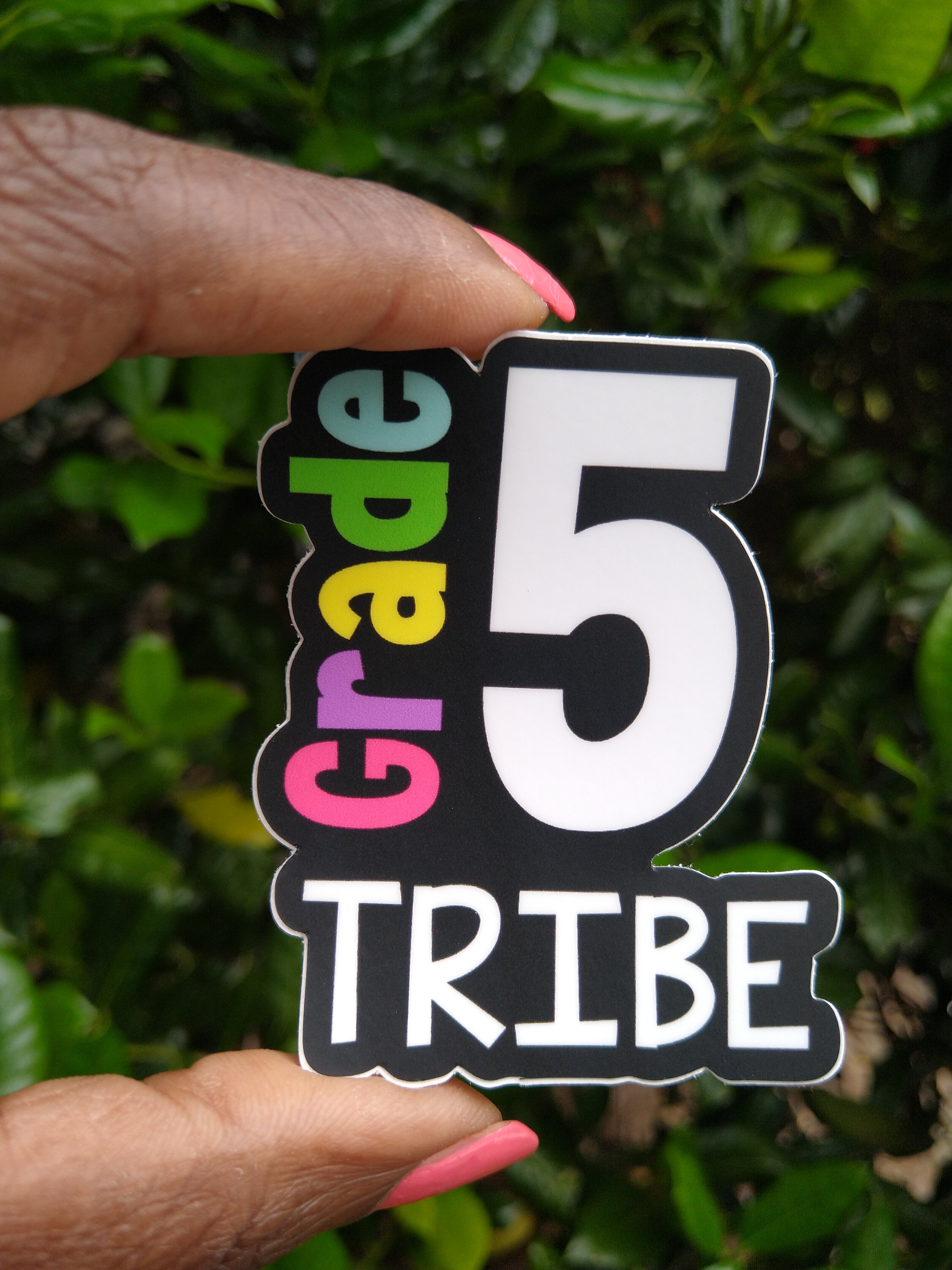 5th Grade Tribe Sticker