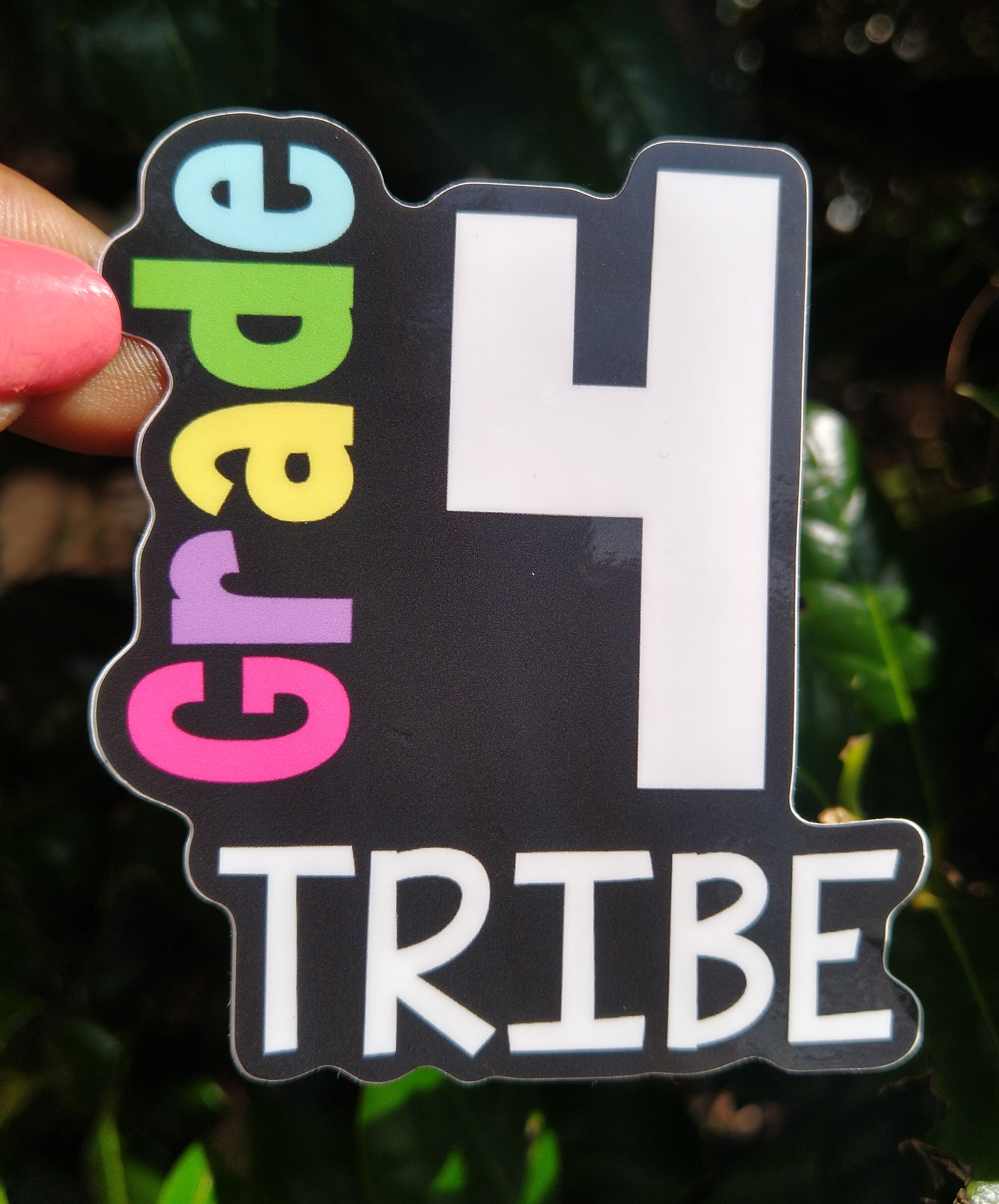 4th Grade Tribe Sticker