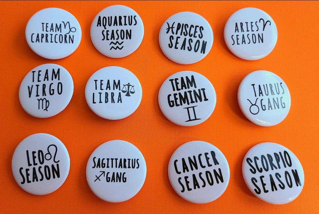 Astrological Buttons
